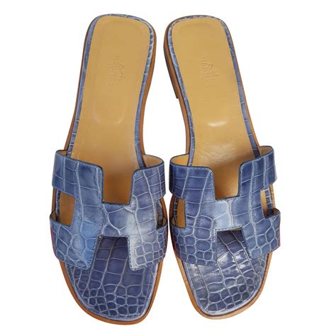 hermes sandal 2023|Hermes blue shoes for women.